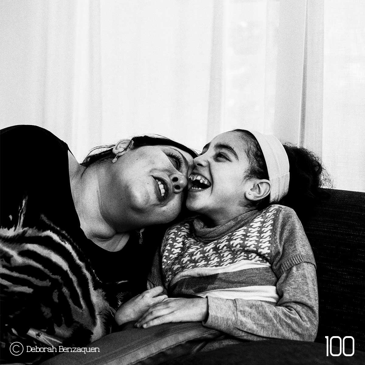Ghizlane TERKEMANI-KHALIL 
& her daughter
